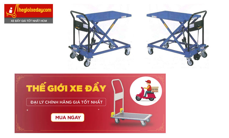 Địa chỉ mua xe nâng bàn OPK LT-H550-9L chính hãng, giá tốt