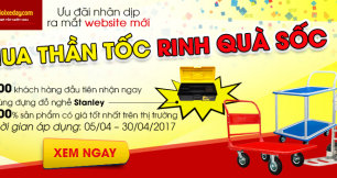 Chương trình khuyến mãi Thế Giới Xe Đẩy