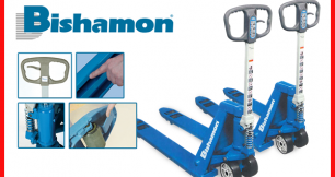 Việc nặng hóa nhẹ với sản phẩm xe nâng tay thấp của Bishamon